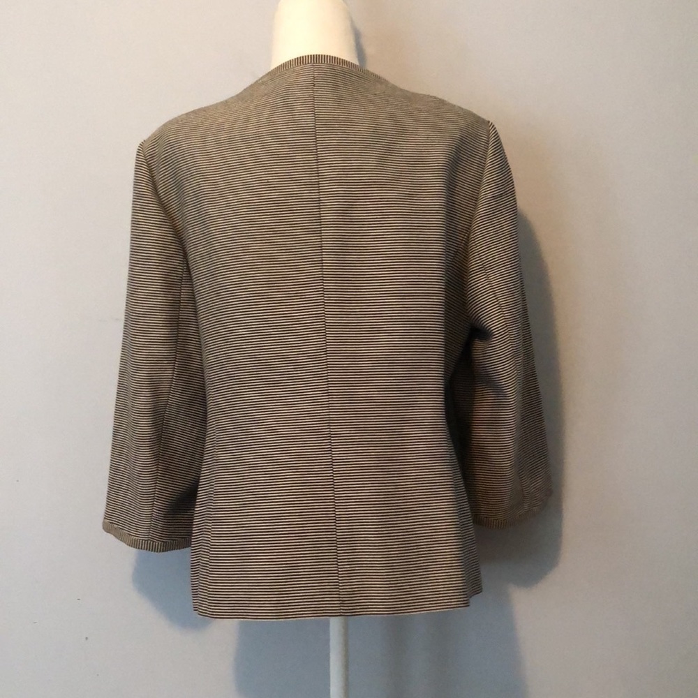 Talbots Navy Pinstripe Jacket Blazer - Picture 12 of 13